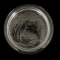 Подсвечник стекло круглый с углублением под свечу D-90mm 12х2 см