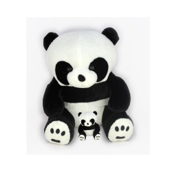 Мягкая игрушка Панда с ребенком 50см