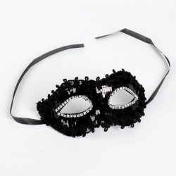 Карнавальная маска Венеция, цвет чёрный