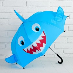 Зонт детский фигурный Акула d 71 см