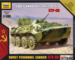 Сборная модель 'Советский бронетранспортер 'БТР-80'