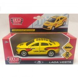 Инерционная машинка Lada Vesta Sport 12 см
