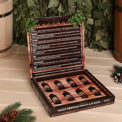 Набор 8 эфирных масел «Хозяин бани» 10 мл