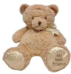 Мягкая игрушка 60см Мишка My best friend с бантом
