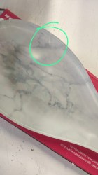 уценка Подставка под ложку марбл белый