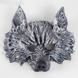 Карнавальная маска серый Волк