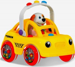 Машинка 'Бусинка.Такси' (картонная ручка)