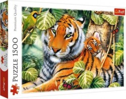 Пазлы 'Два тигра',1500 дет,Trefl