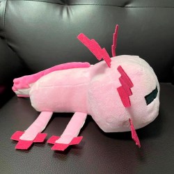 Мягкая игрушка Плюшевая Аксолотля из Майнкрафт 30 см