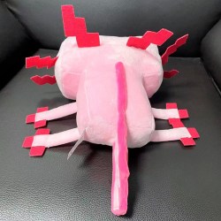 Мягкая игрушка Плюшевая Аксолотля из Майнкрафт 30 см