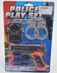 Набор полицейского с рацией в блистере	