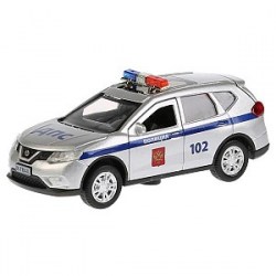 Машина Nissan X-Trail - Полиция (свет, звук), 12 см