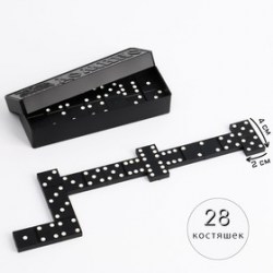  Настольная игра, домино, Советское, 28 шт, костяшка 4 х 2 см 3091534