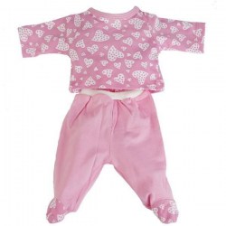 Одежда для кукол Карапуз 40-42см, костюм, розовый 246437