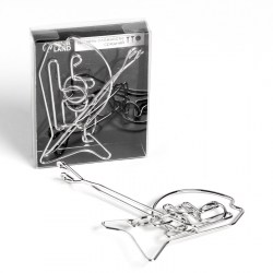 Головоломка металлическая Раздели на части №25