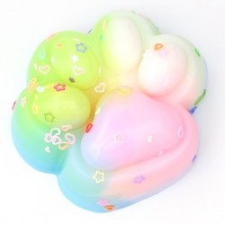  Сквиш антистресс - игрушка Радужная лапка