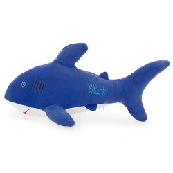Мягкая игрушка "Акула Шарка Софт" синяя, 38 см 