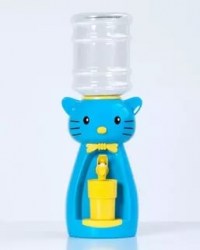 Кулер детский Кошка голубая с желтым
