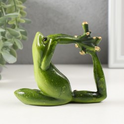 Статуэтка сувенир Лягушка йога 11 см