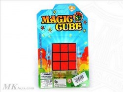 Кубик-Рубика головоломка классический на листе 5см 17*15, 528-11