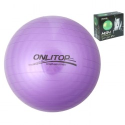 Мяч для фитнеса 55 см, 650 гр, цвета микс