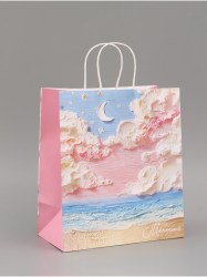 Пакет подарочный 3Д «Мечтай», 28 х 32 х 15 см