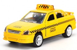 Машина Лада приора Такси 12,5см свет+звук182096