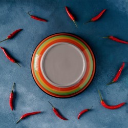 Тарелка керамическая суповая Индия 600 мл