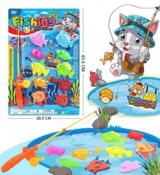 Игра 'Рыбалка' (11 предметов) магнитная в блистере: