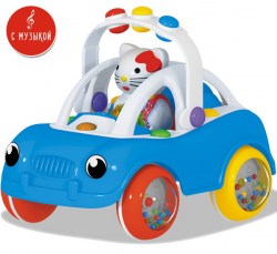 Машинка 'Ватрушка' (картонная ручка)