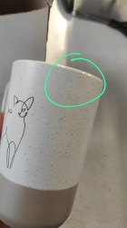 уценка кружка кошка 500 мл