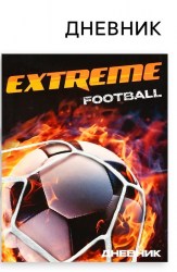 Дневник школьный для 1-11 класса, в интегральной обложке, 40 л. 1 сентября:Extreme football