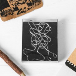 Головоломка металлическая Раздели на части №49