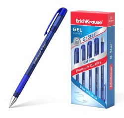 Ручка гелевая "G-Star®" синяя (поштучно) 