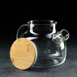 Чайник заварочный Эко 1 л, с металлическим ситом