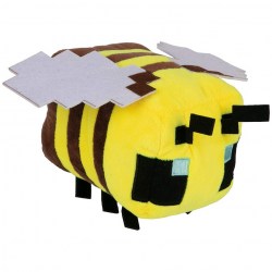 Мягкая игрушка Плюшевая пчела Майнкрафт 21 см