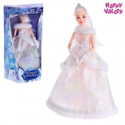 Кукла-модель шарнирная Зимняя королева Ксения в платье