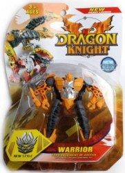 Робот-дракон оранжевый в блистере