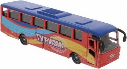 Модель Рейсовый автобус 15 см металлическая инерционная