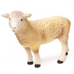 Фигурка животного Домашняя овца длина 27 см
