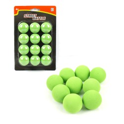 Мягкие шарики для игрушечного оружия Street Battle, 12 штук, диаметр 3,4 см