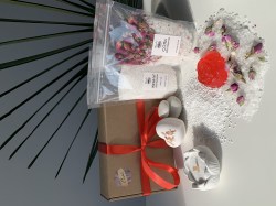 Подарочный набор косметики для женщин спа для тела Роза