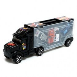 Автовоз детский с набором машинок 4 шт цвет МИКС