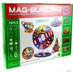 Магнитный конструктор MAG BUILDING 78 деталей