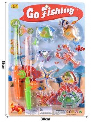 Игра 'Рыбалка' (10 предметов) магнитная в блистере