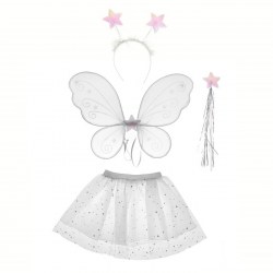 Карнавальный набор «Ангелочек», 4 предмета: крылья, ободок, юбка, жезл, 3-5 лет