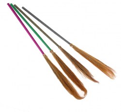 Метла Баба-Яга, цветная ручка, 100 см