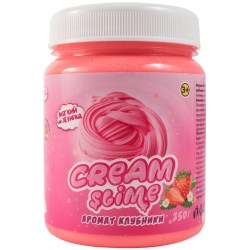 Cream-Slime с ароматом клубники, 250 г