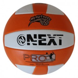 Мяч волейбольный "Next" ПВХ 2 слоя, 22 см, камера рез. в пак.