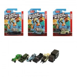 Машина металл Road Racing. Майнкрафт 7,5 см